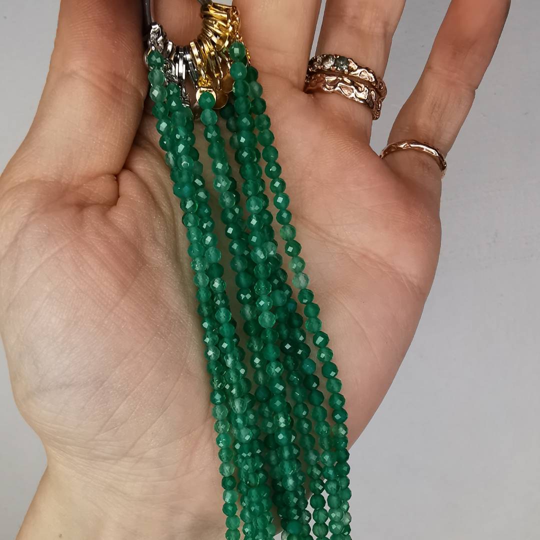 Green Agate Bracelet