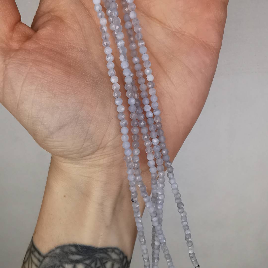 Chalcedone Silver Bracelet