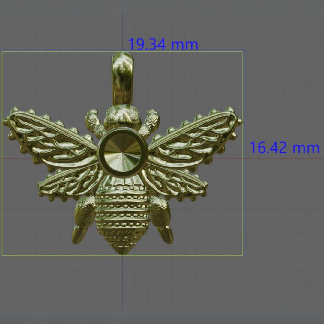 Raudono Aukso Pakabukas Bitutė