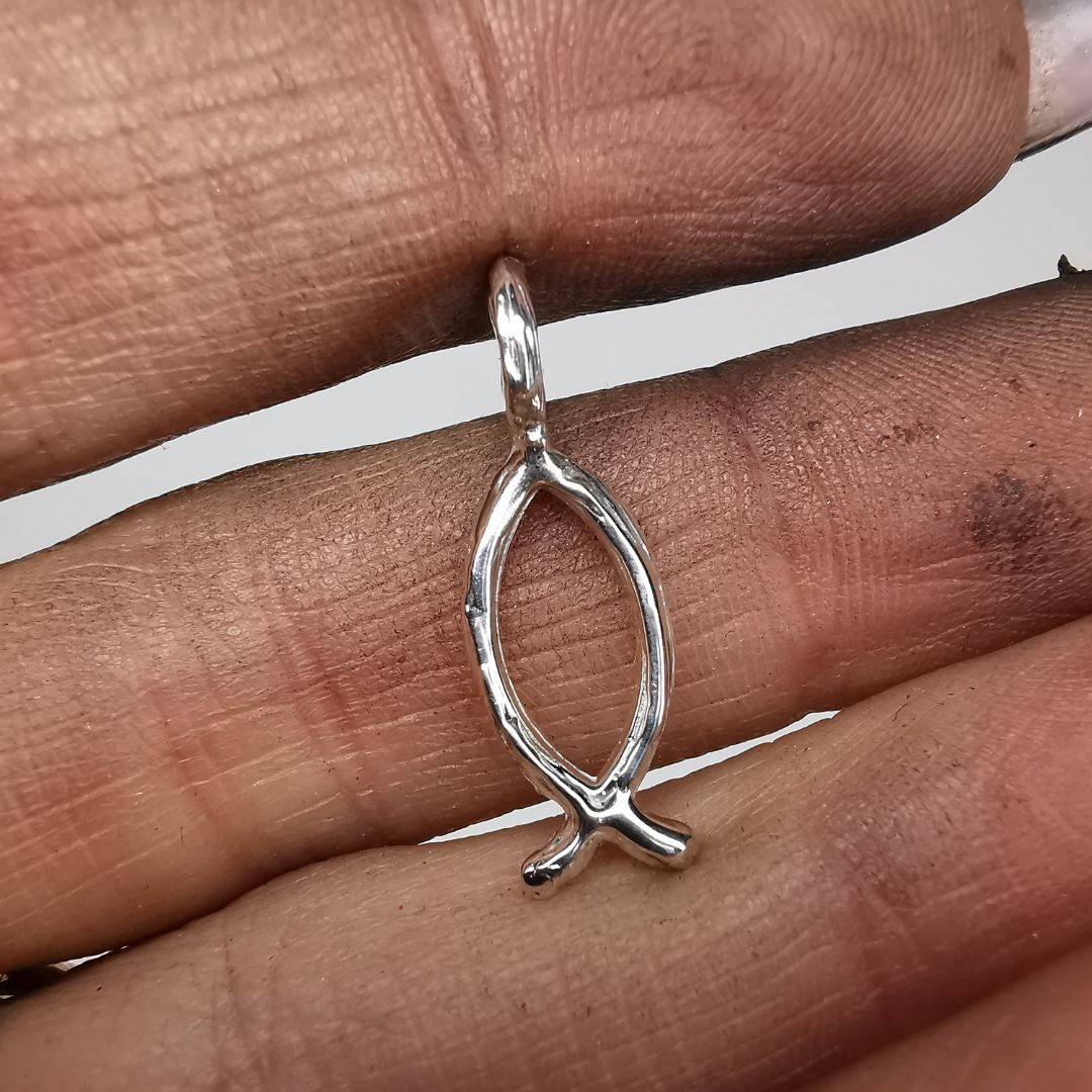Silver Fish Pendant