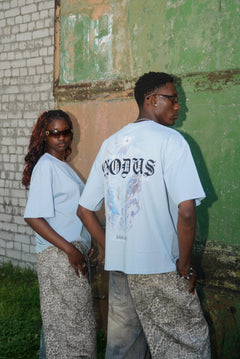EXODUS Blue T-shirt Option 1