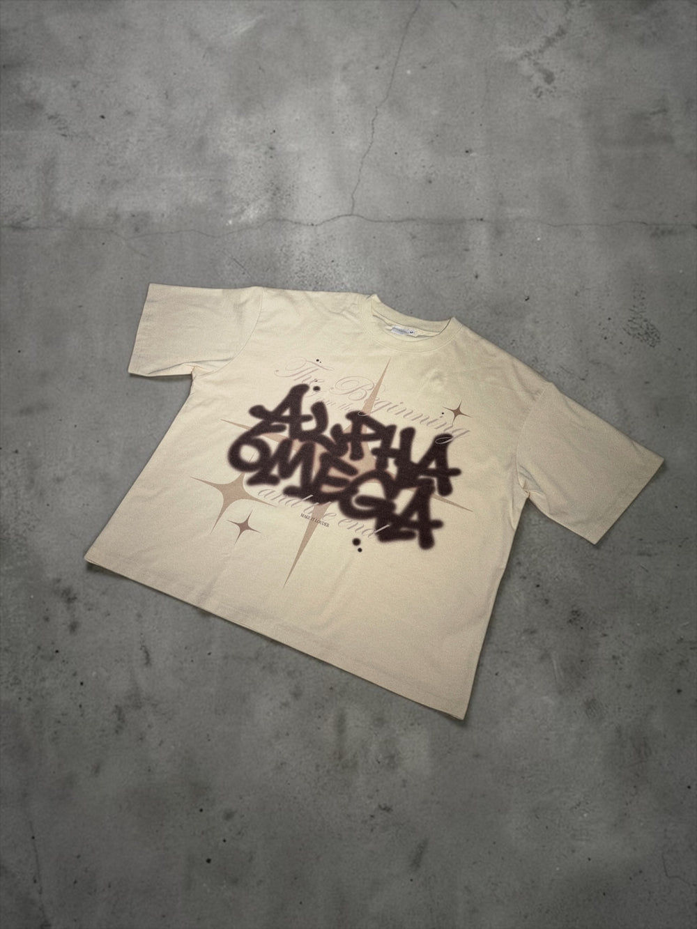 ALPHA & OMEGA Sviestiniai Marškinėliai 
