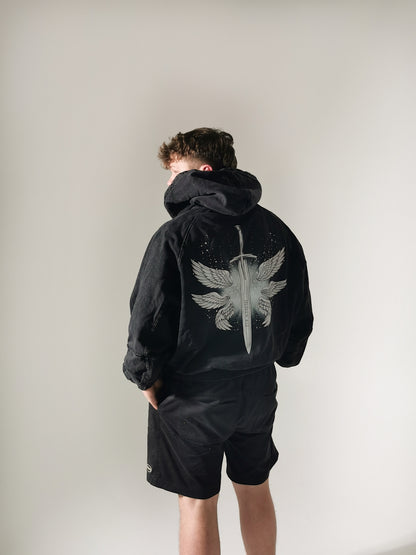 Black Double-edged Sword Hoodie