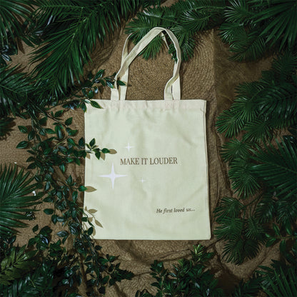 Make It Louder Tote bag