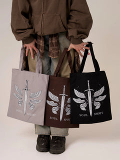 Light Grey Double-edged Sword Hoodie