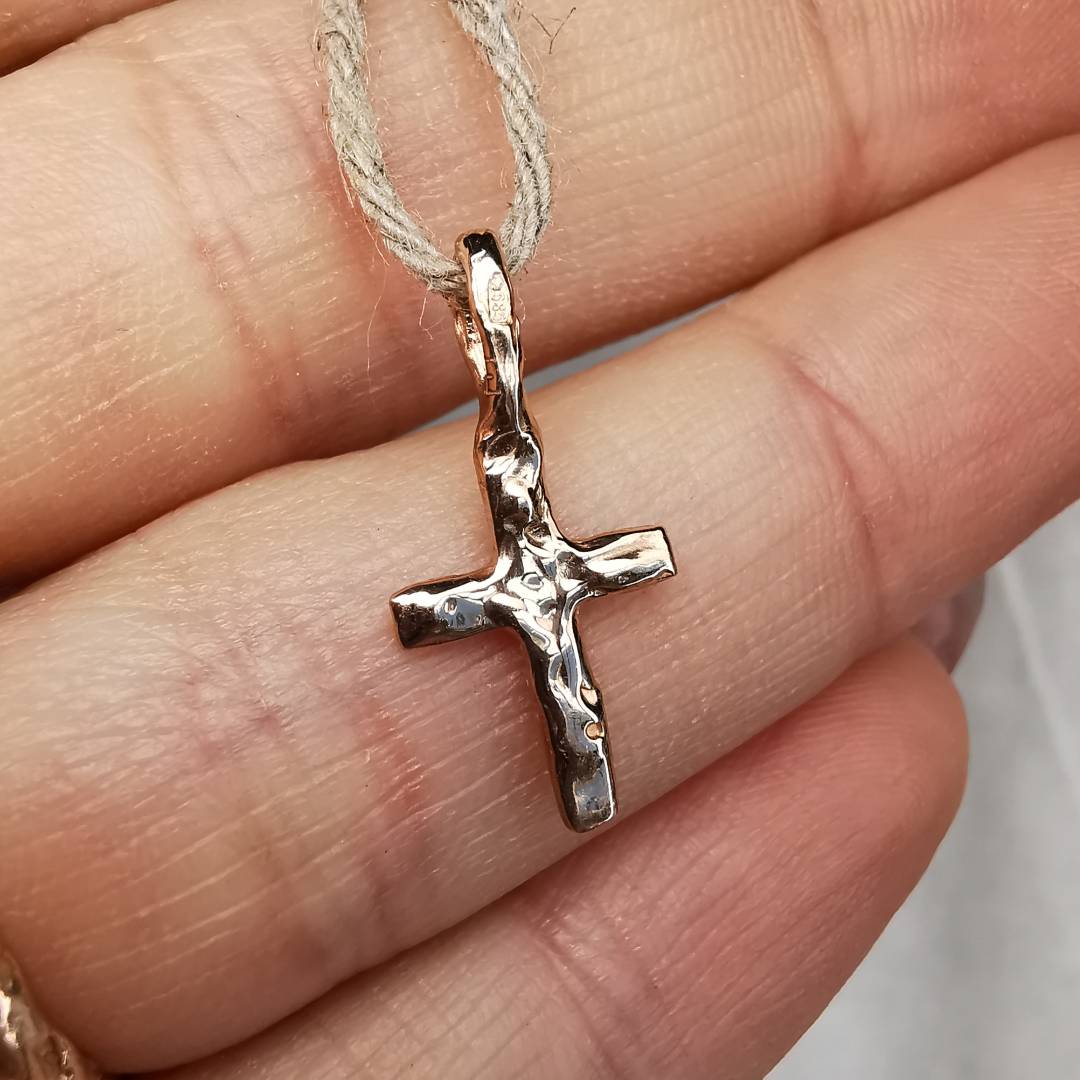 Rose Gold Cross