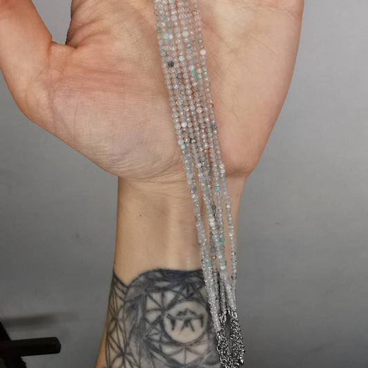 Aquamarine Silver Bracelet
