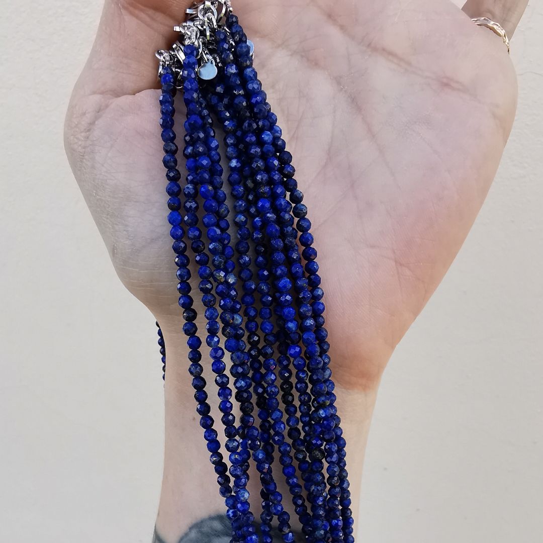 Lapis Lazuli Silver Bracelet