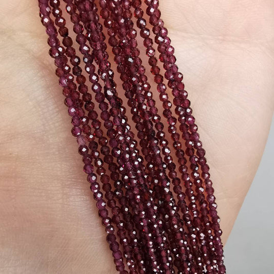 Rhodolite Silver Bracelet