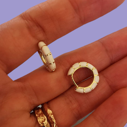 Silver Gold Plated Earrings