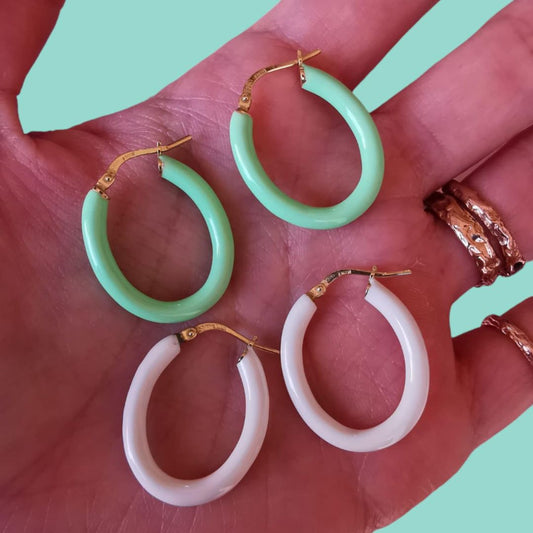 Yellow Gold Plated Earrings