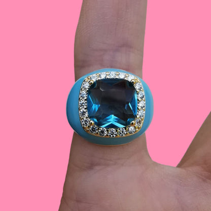 Ring With Zircon
