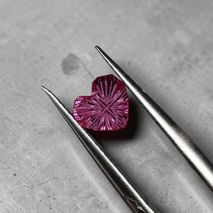 Fantasy Cut Pink Heart Natural Kenya Sapphire 0.55 ct.