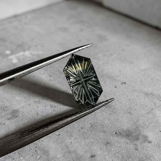 Fantasy Cut Natural Australian Sapphire 0.67 ct.