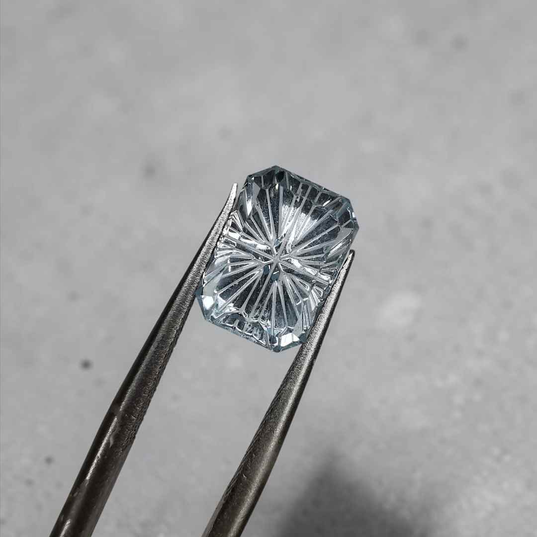 Fantasy Cut Natural Colorado Aquamarine 2.01 ct.