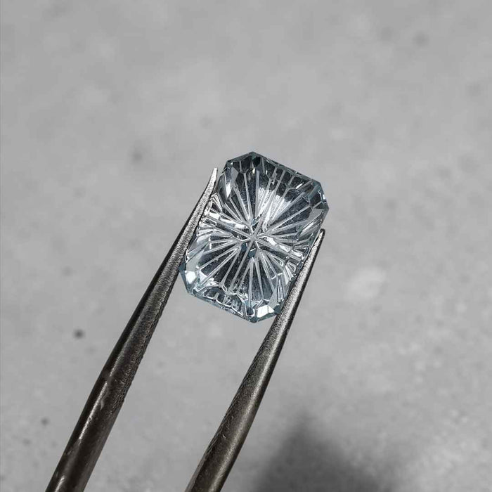 Fantasy Cut Natural Colorado Aquamarine 2.01 ct.