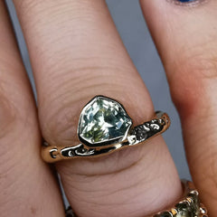 Yellow Gold Sapphire Ring