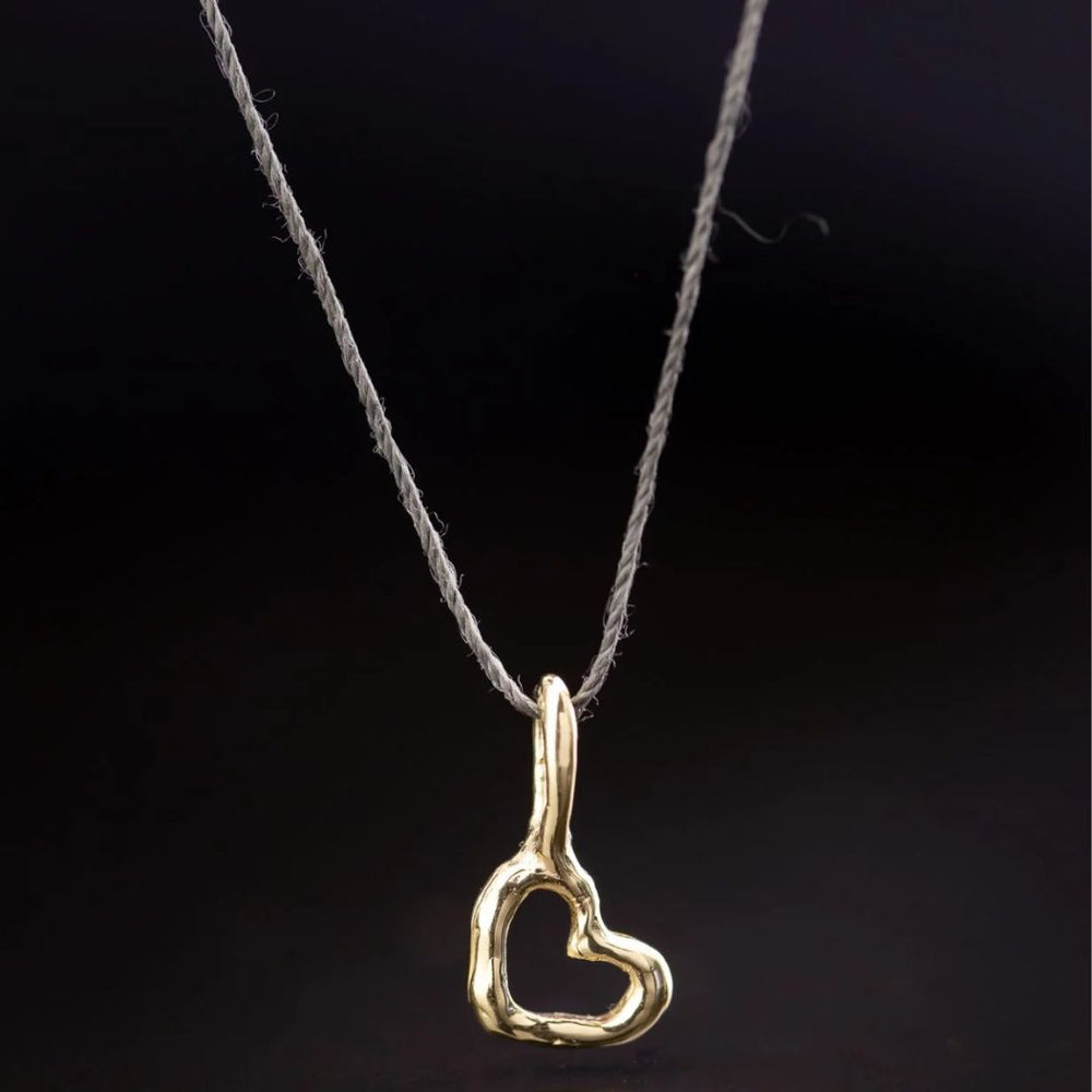 Gold Heart Pendant