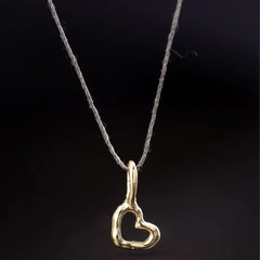 Gold Heart Pendant