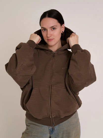 Brown Double-edged Sword Hoodie