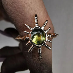 Ocean Sun Rose Gold Ring