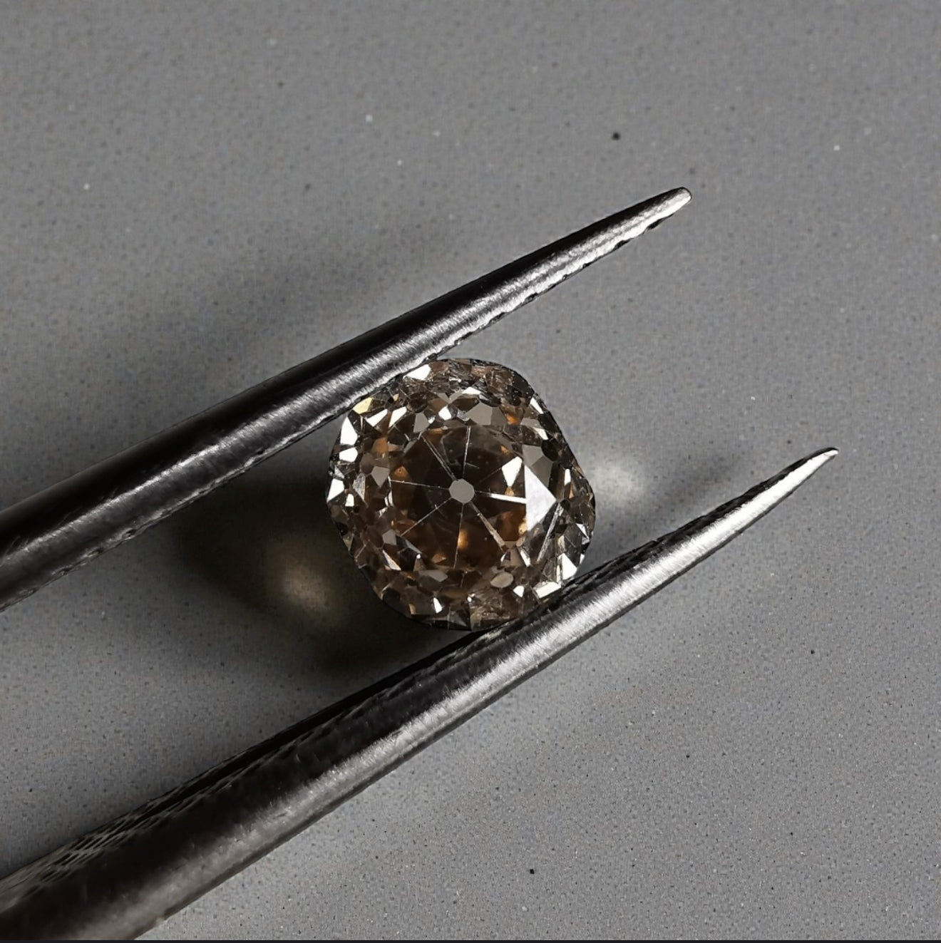 Champagne Old Cut Diamond 0.58 ct.