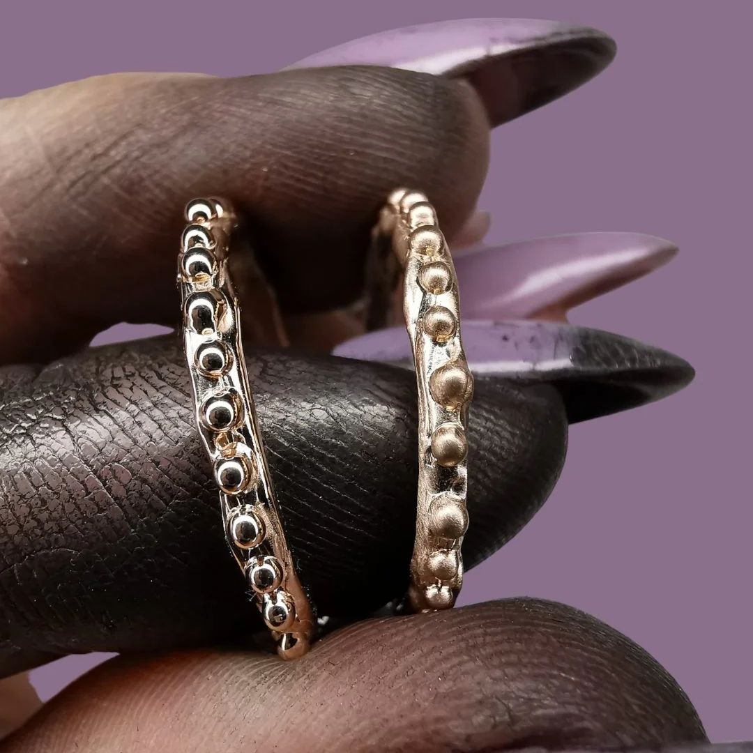 Rose Gold Slim Antique Ring