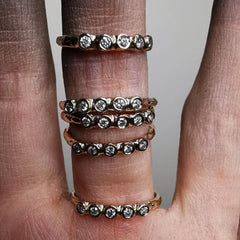 5 Stones Ring
