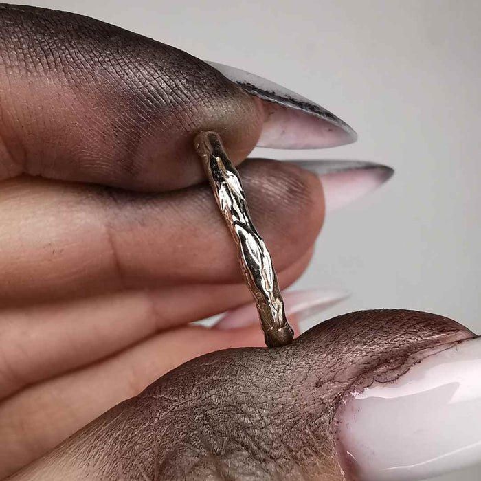White Gold Signature Slim Ring