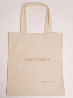 Make It Louder Tote bag