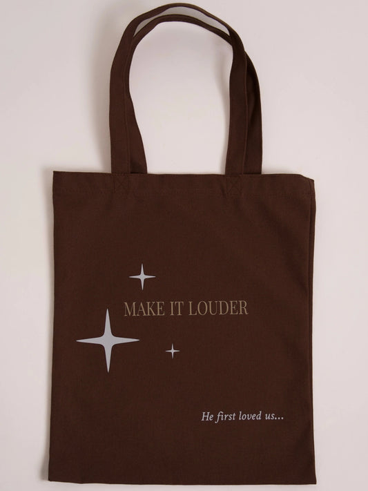 Make It Louder Tote bag